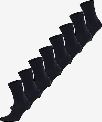 Nur Die Socks in Black: front