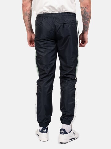 Sergio Tacchini Tapered Hose 'SCOTLAND' in Schwarz