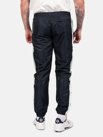 Sergio Tacchini Tapered Workout Pants 'SCOTLAND' in Black