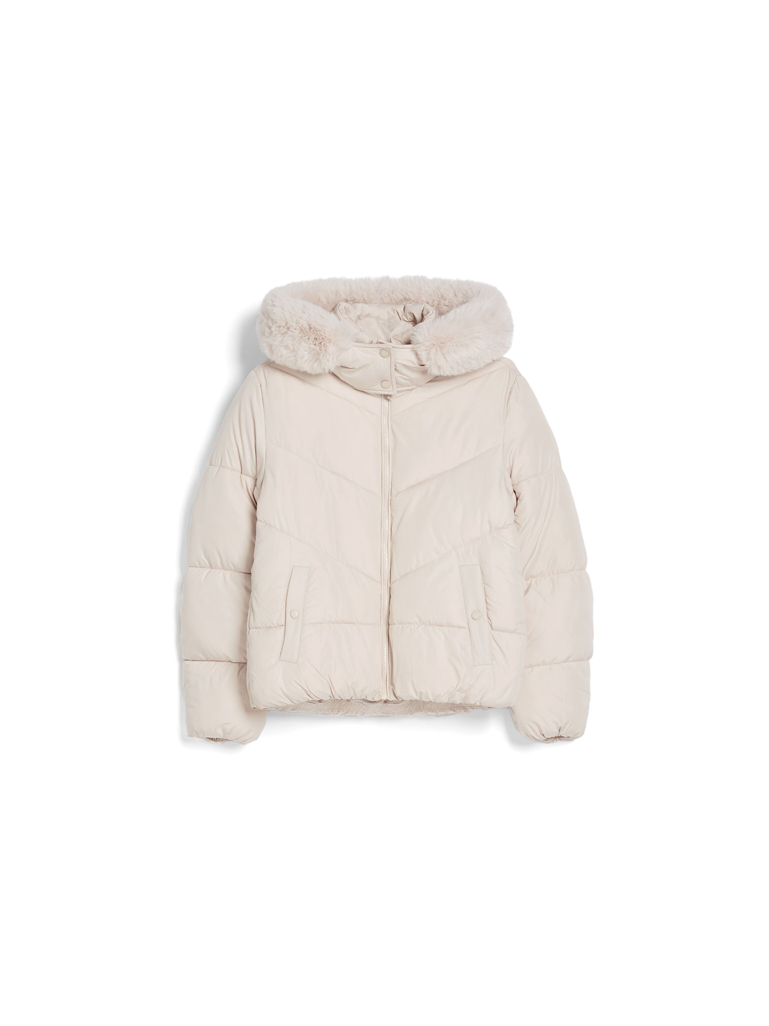 Bershka Зимно яке в Екрю | ABOUT YOU