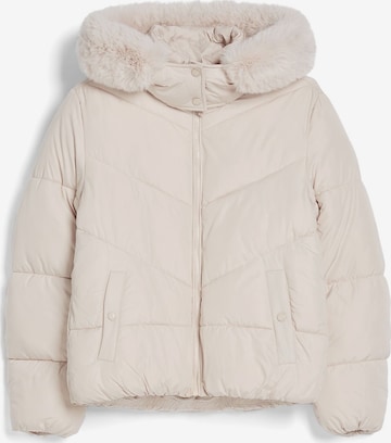 Veste d’hiver Bershka en beige : devant