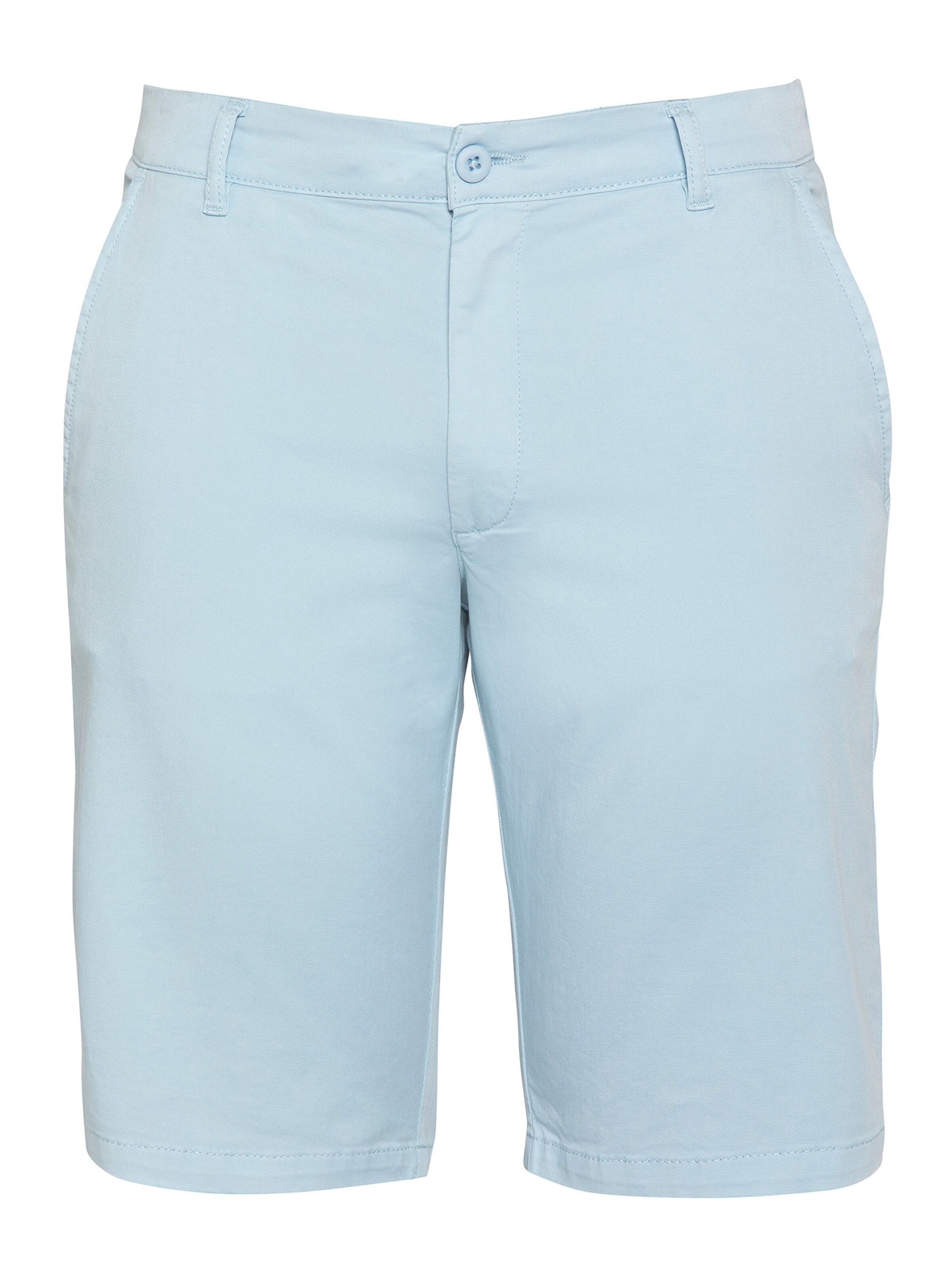 Coupe slim Pantalon Schott NYC en bleu : devant