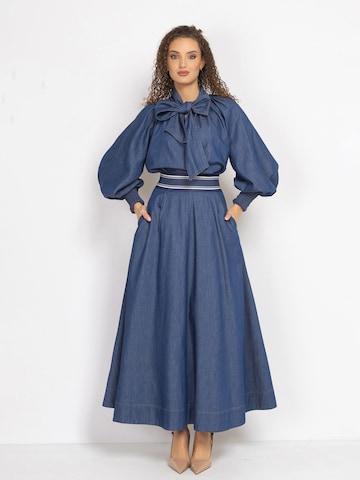 Jupe 'ESSENTIALS' JIORO en bleu