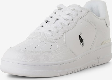 Polo Ralph Lauren Platform trainers 'Masters Court' in White: front