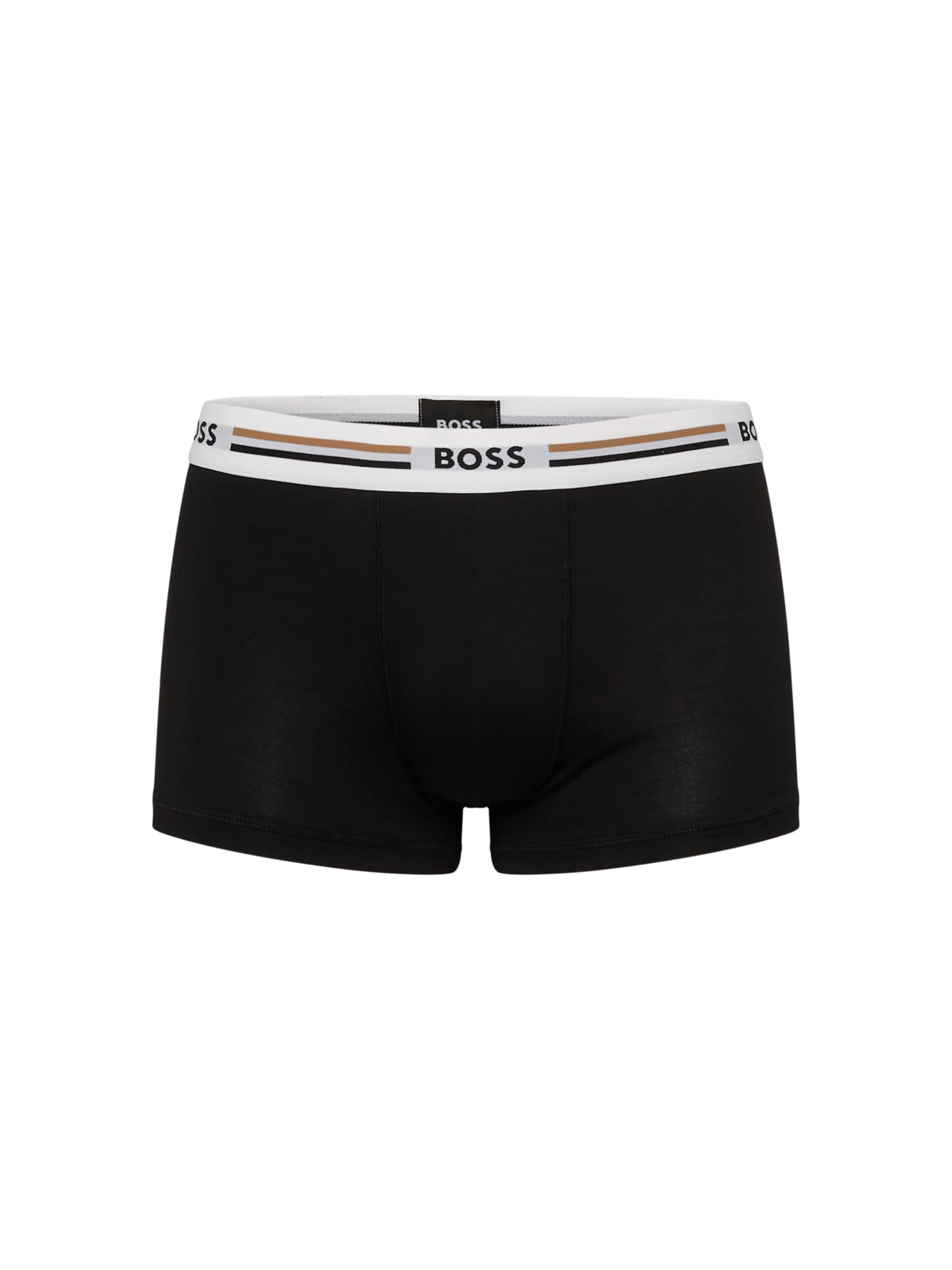 BOSS Calzoncillo boxer en marrón claro / negro / blanco, Vista del producto
