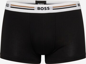 BOSS Boxer shorts 'Responsible' in Black: front