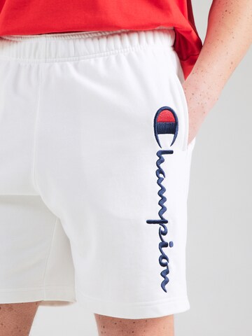 regular Pantaloni di Champion Authentic Athletic Apparel in bianco