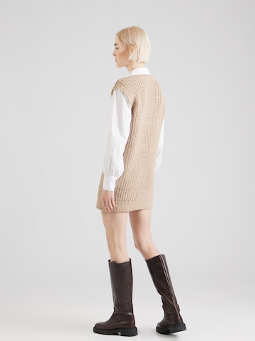 Abito in maglia di River Island in beige