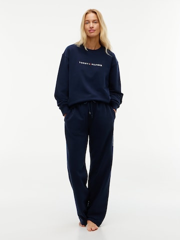 TOMMY HILFIGER Loose fit Trousers 'Essential' in Blue