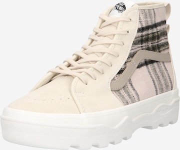 Baskets hautes 'UA Sentry SK8-Hi' VANS en beige : devant