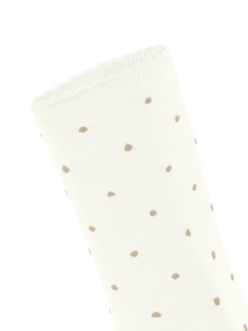 FALKE Socks 'Spike Dot' in White