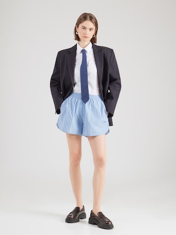 BOSS Loose fit Trousers 'C_Tiplyna' in Blue