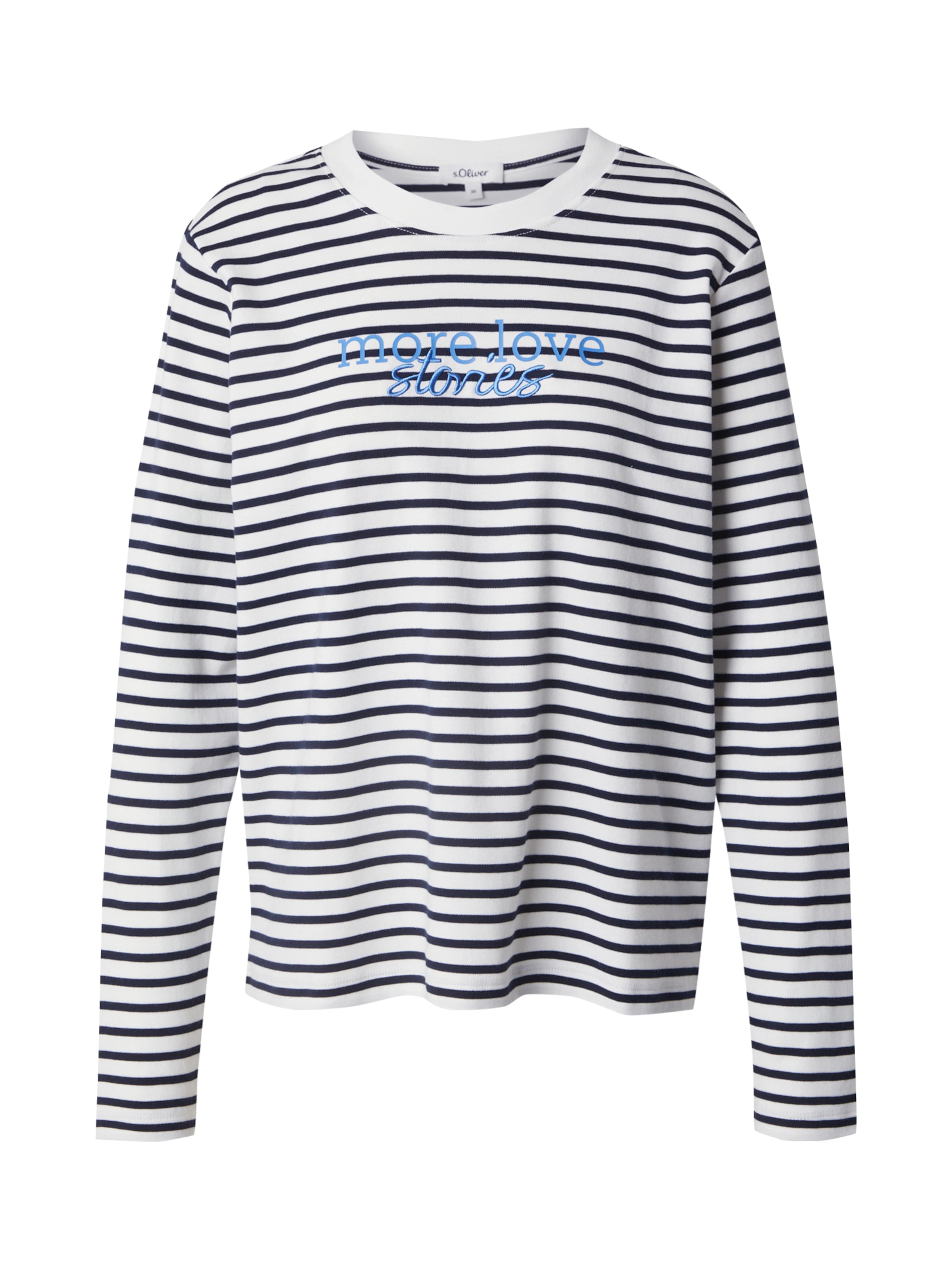 s.Oliver - Camisa em azul: frente