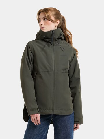 Didriksons Winterjas 'Jennie' in Groen: voorkant