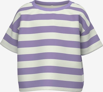 T-Shirt 'Vitanni' NAME IT en violet : devant