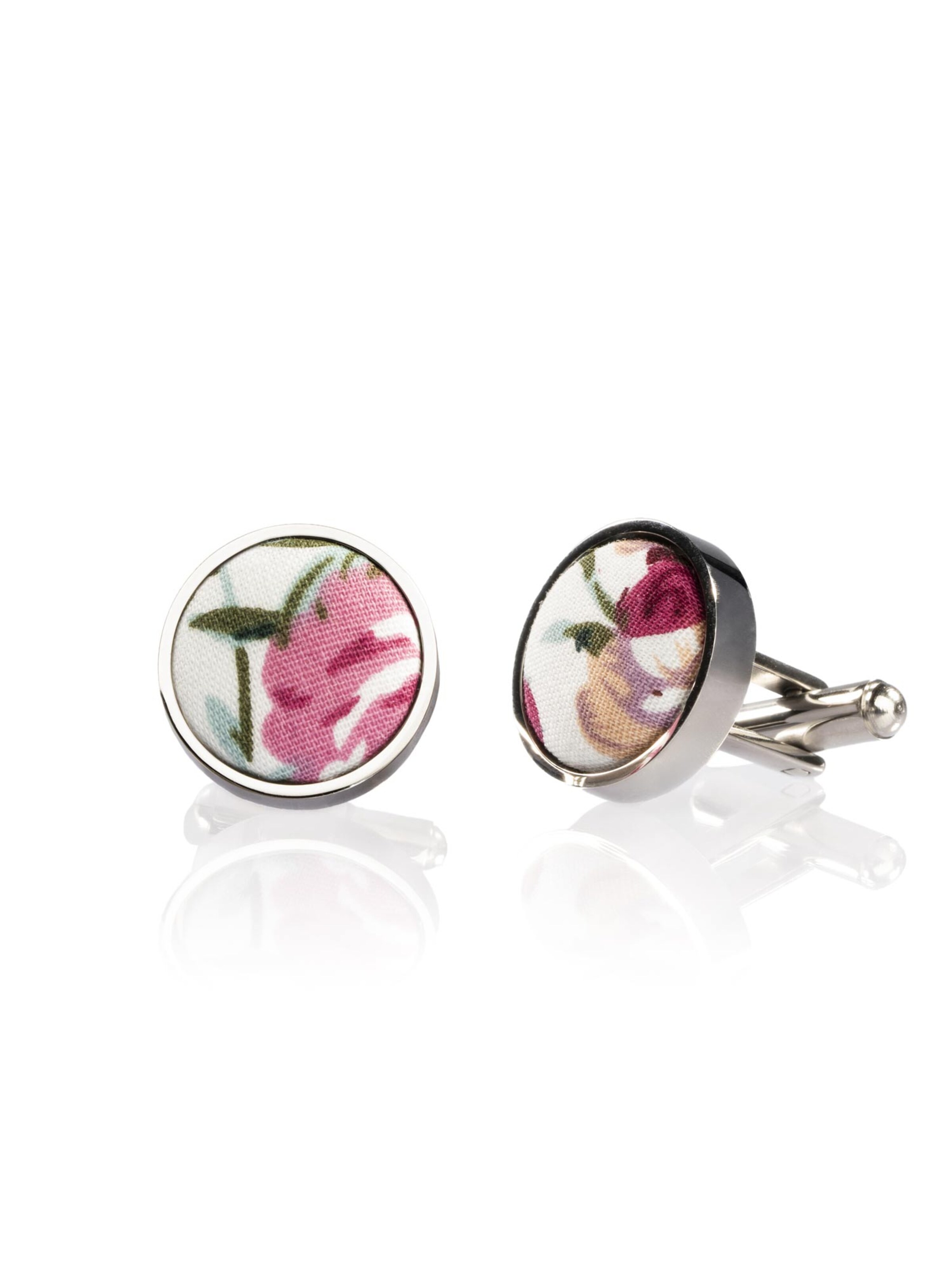 FAFIGO Cufflinks 'Nonno Francesco' in White: front