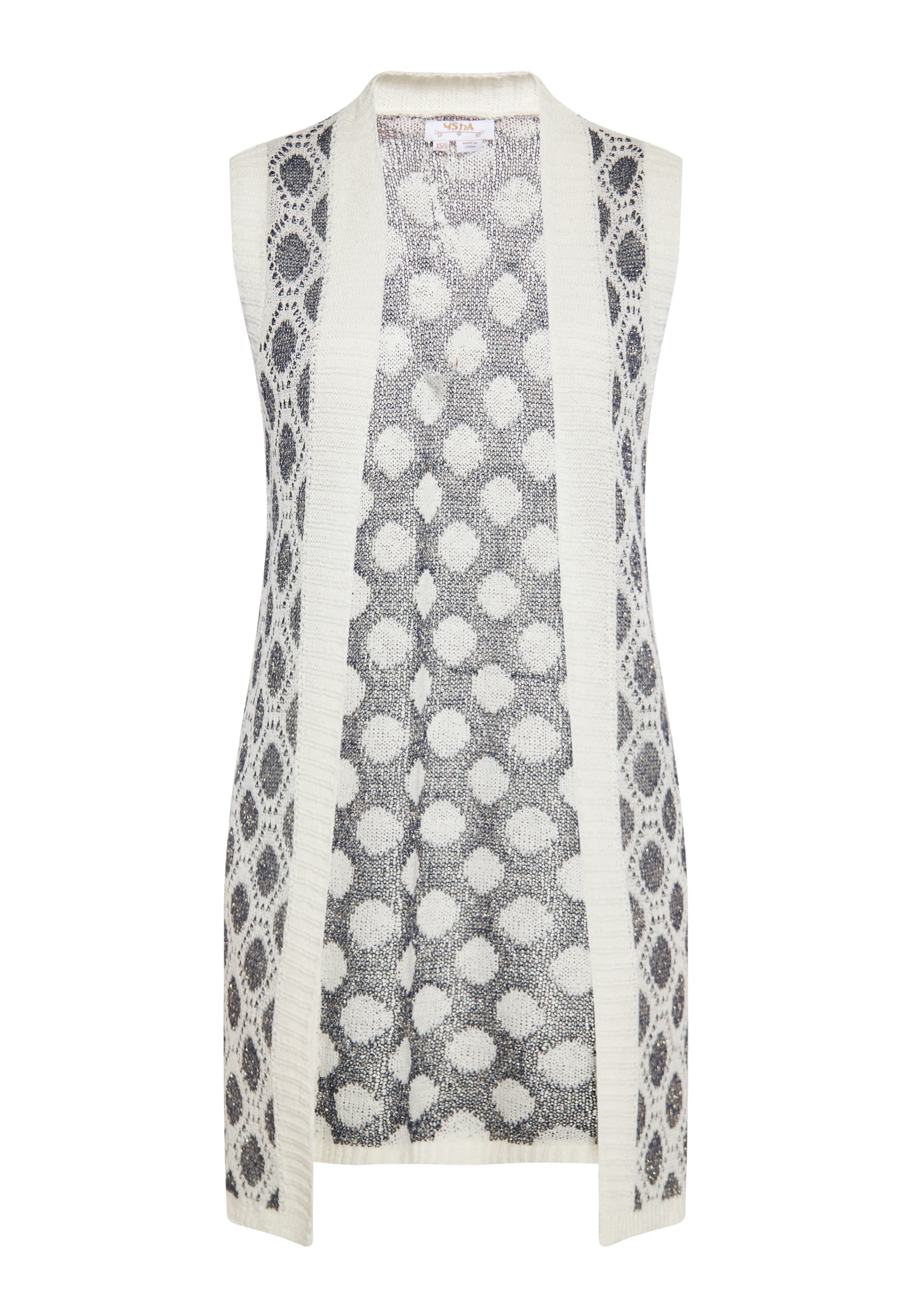 Cardigan usha FESTIVAL en blanc : devant