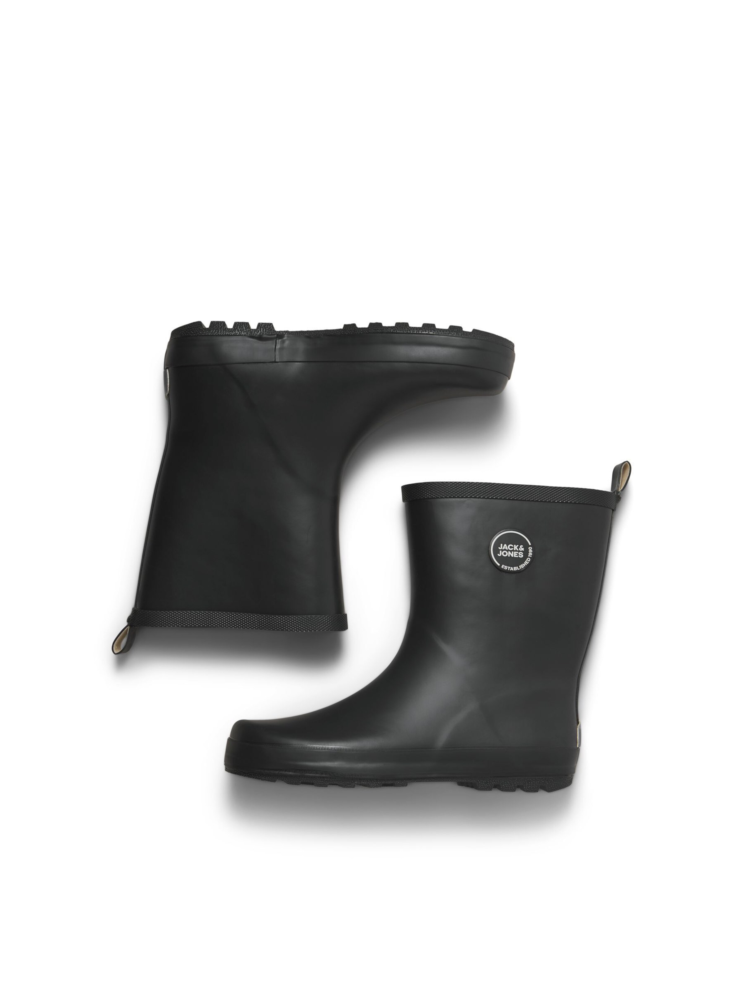 Jack & Jones Junior Gummistøvler i sort