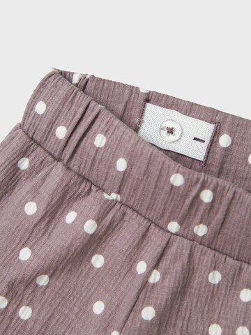 NAME IT - Pierna ancha Pantalón 'NMFJudy' en lila