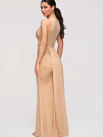 Ombre Abendkleid‌‌‌ in Beige
