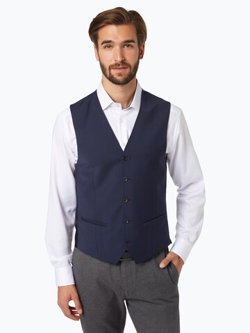 CG CLUB OF GENTS Slim fit Suit Vest in Blue: front