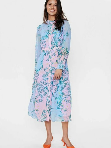 Robe 'Kyndall' NÜMPH en bleu : devant