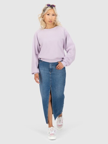 Sweat-shirt 'TeonaAK' Alife and Kickin en violet