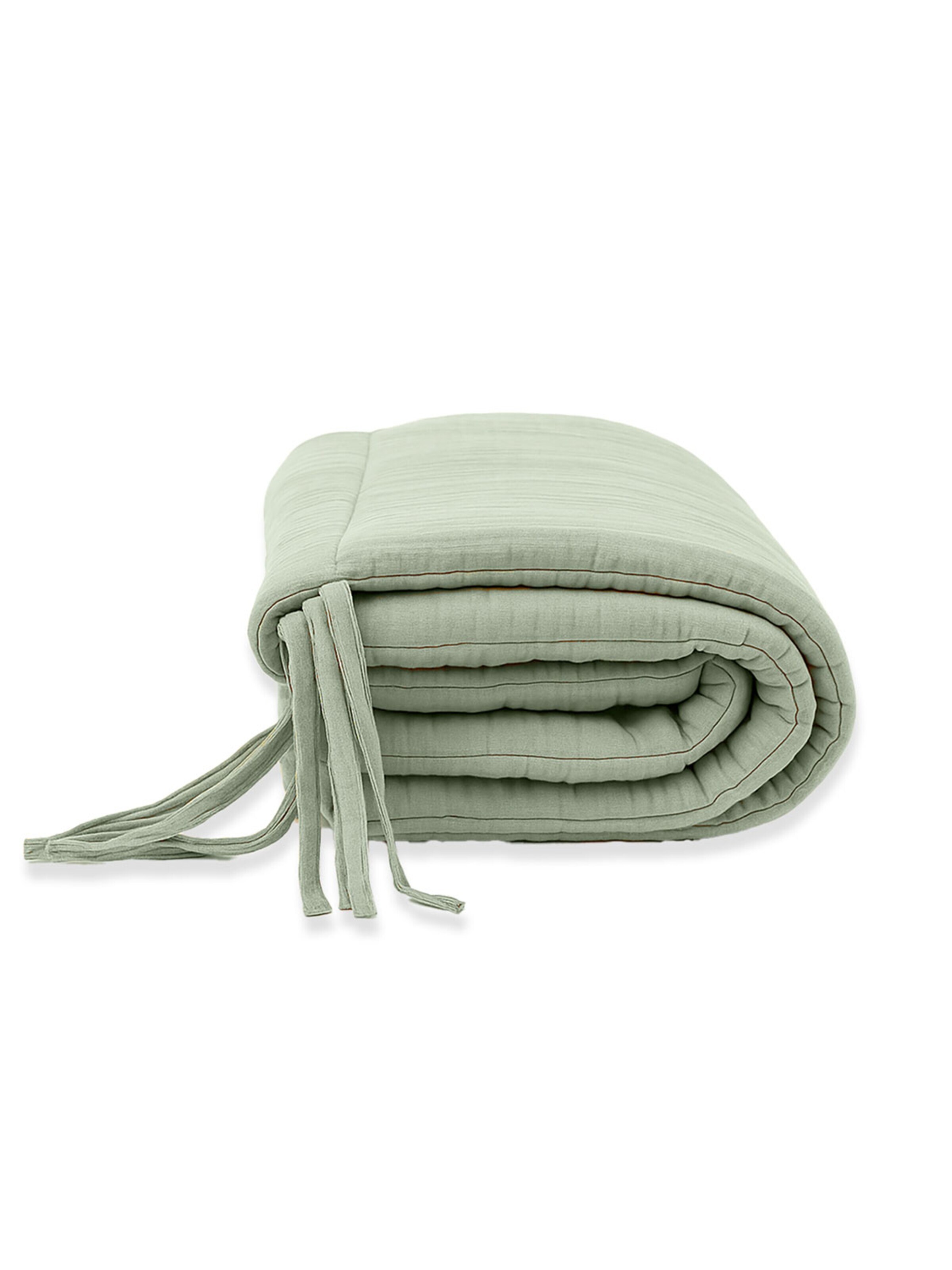 Couverture de bébé PAPATE en vert : devant