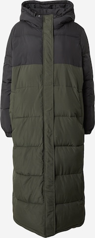 Hailys Zimní kabát – zelená: přední strana