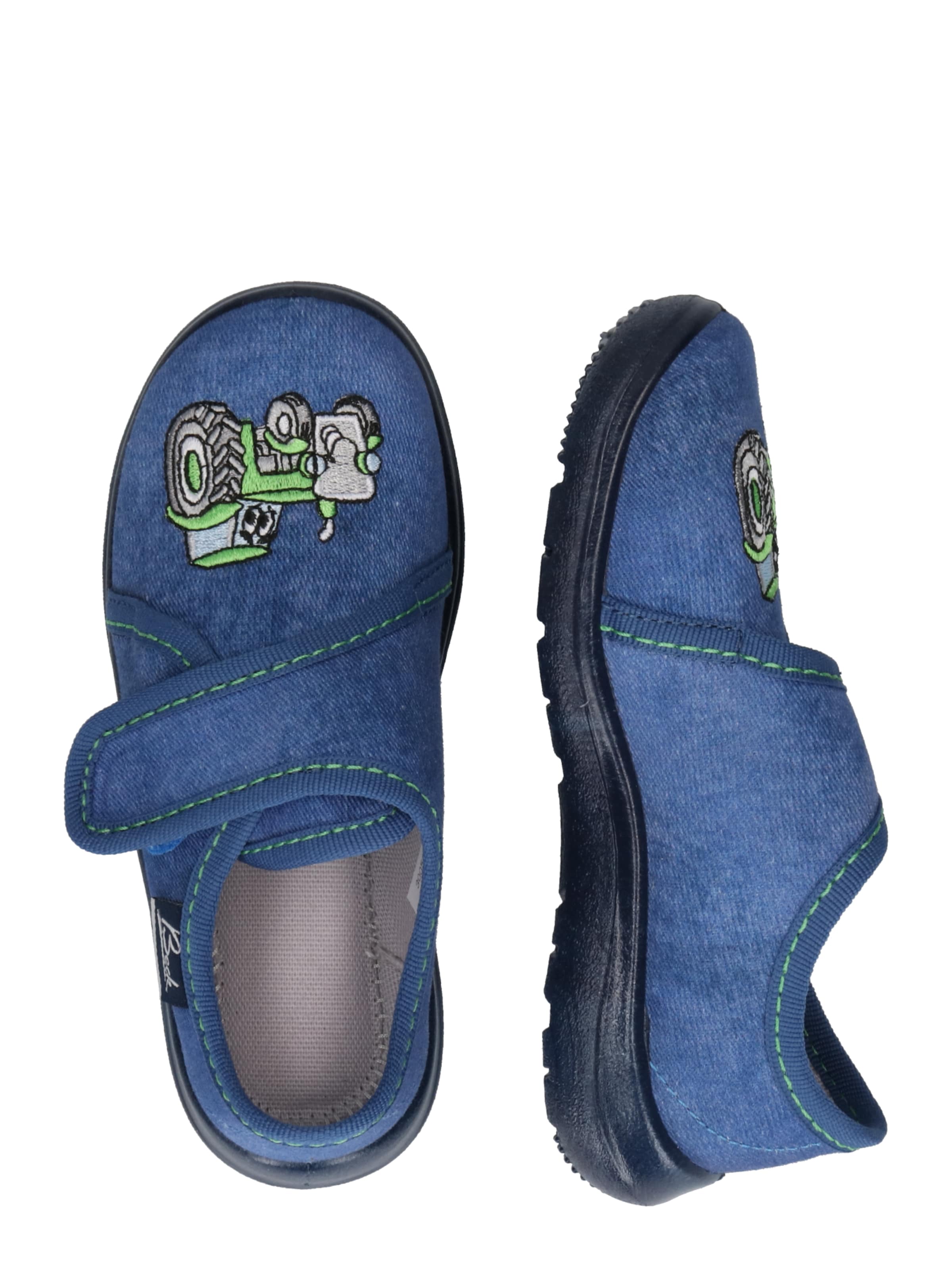 BECK - Zapatillas de casa 'Traktor' en azul