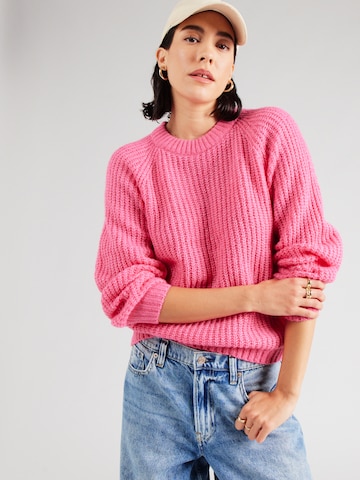 VILA Pullover 'VISOTA' in Pink: Vorderseite