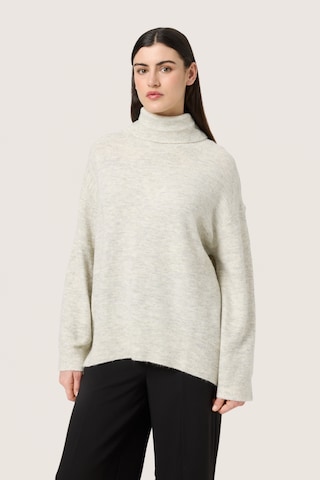 SOAKED IN LUXURY Pullover 'Rakel' i grå: forside