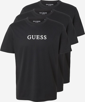 GUESS Tričko - Čierna: predná strana