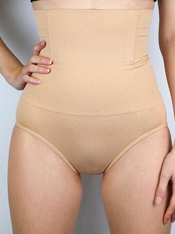 MYLILY Shapinghose 'Bauchstützerin - Shapewear' in Beige: Vorderseite