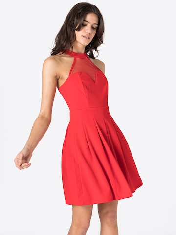 Robe 'BERNICE' WAL G. en rouge : devant