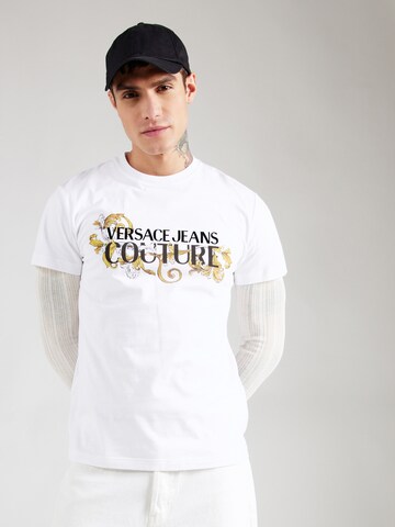 Maglietta di Versace Jeans Couture in bianco: frontale