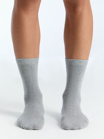 Albero Natur Socken‌‌‌‌‌‌‌ in Grau