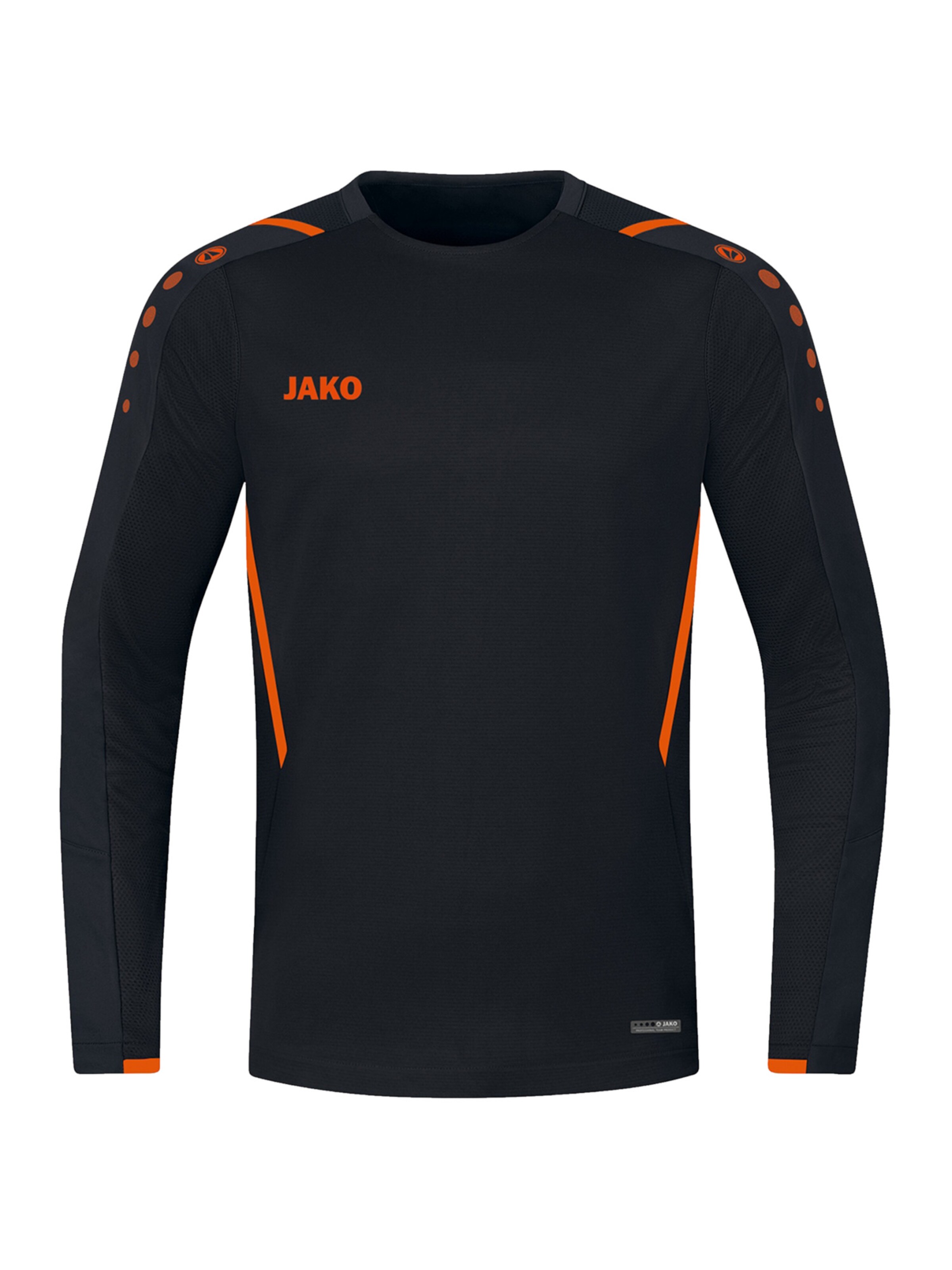 JAKO Sportsweatshirt 'Challenge' in Schwarz: Vorderseite