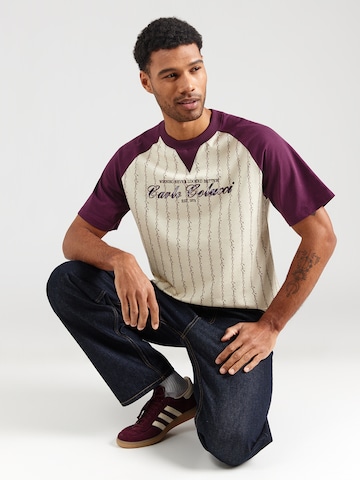 Carlo Colucci Shirt 'Fara' in Beige: front