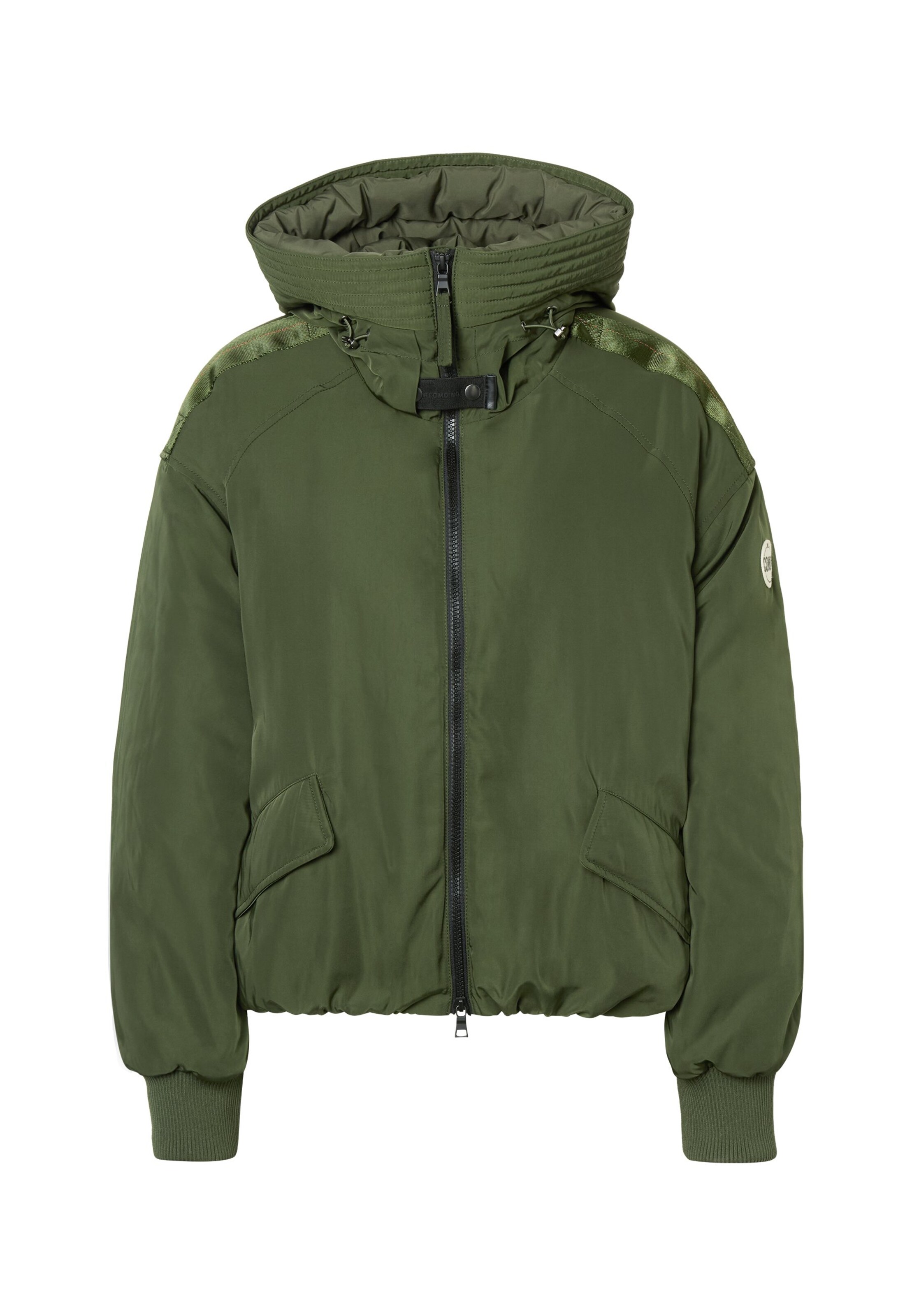 No. 1 Como - Chaqueta de entretiempo en verde: frente