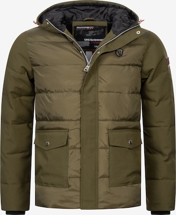 GEOGRAPHICAL NORWAY Jacke in Grün: Vorderseite