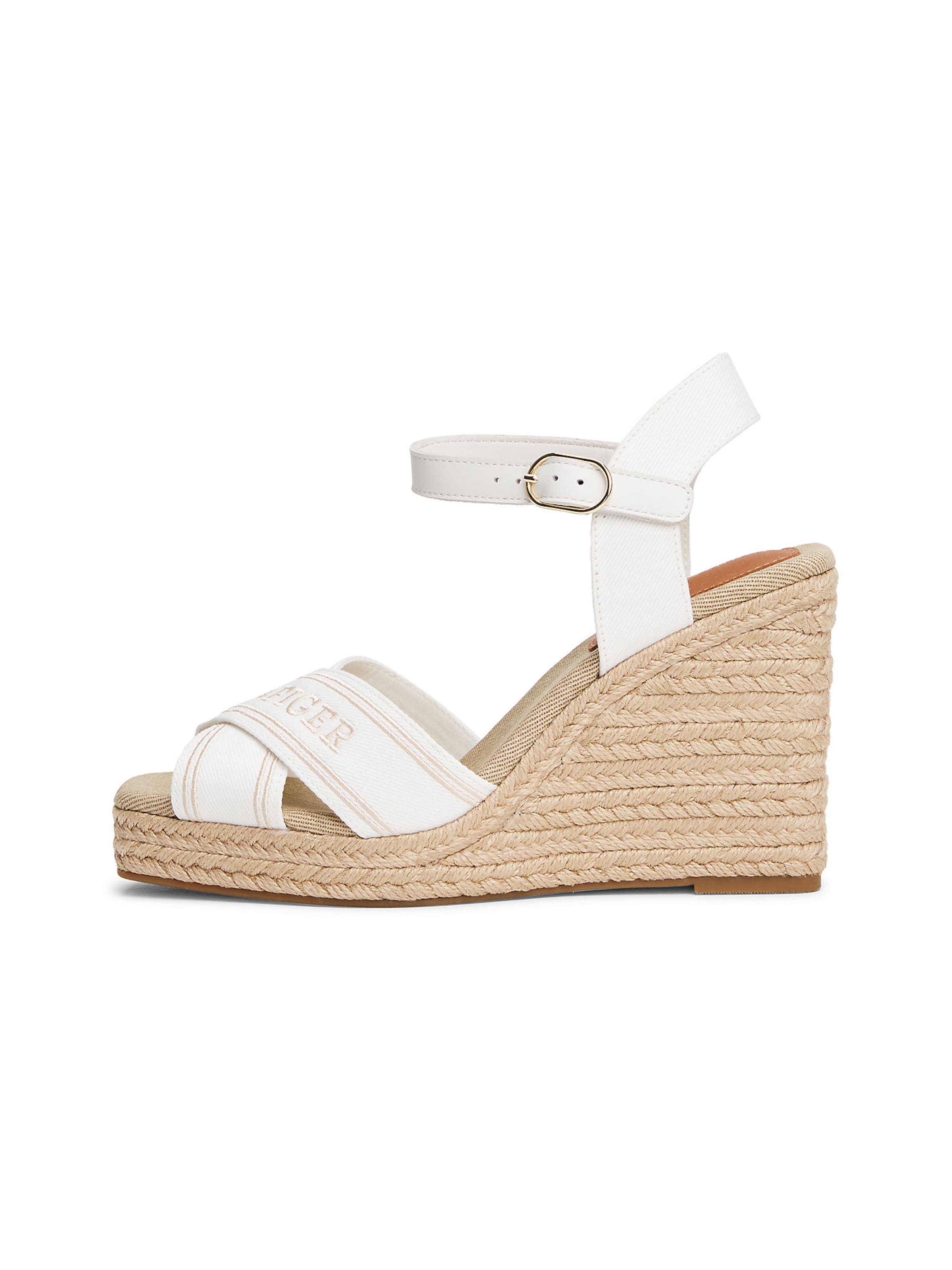 Sandales TOMMY HILFIGER en blanc : devant
