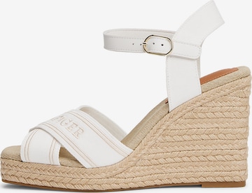 TOMMY HILFIGER Sandal in White: front