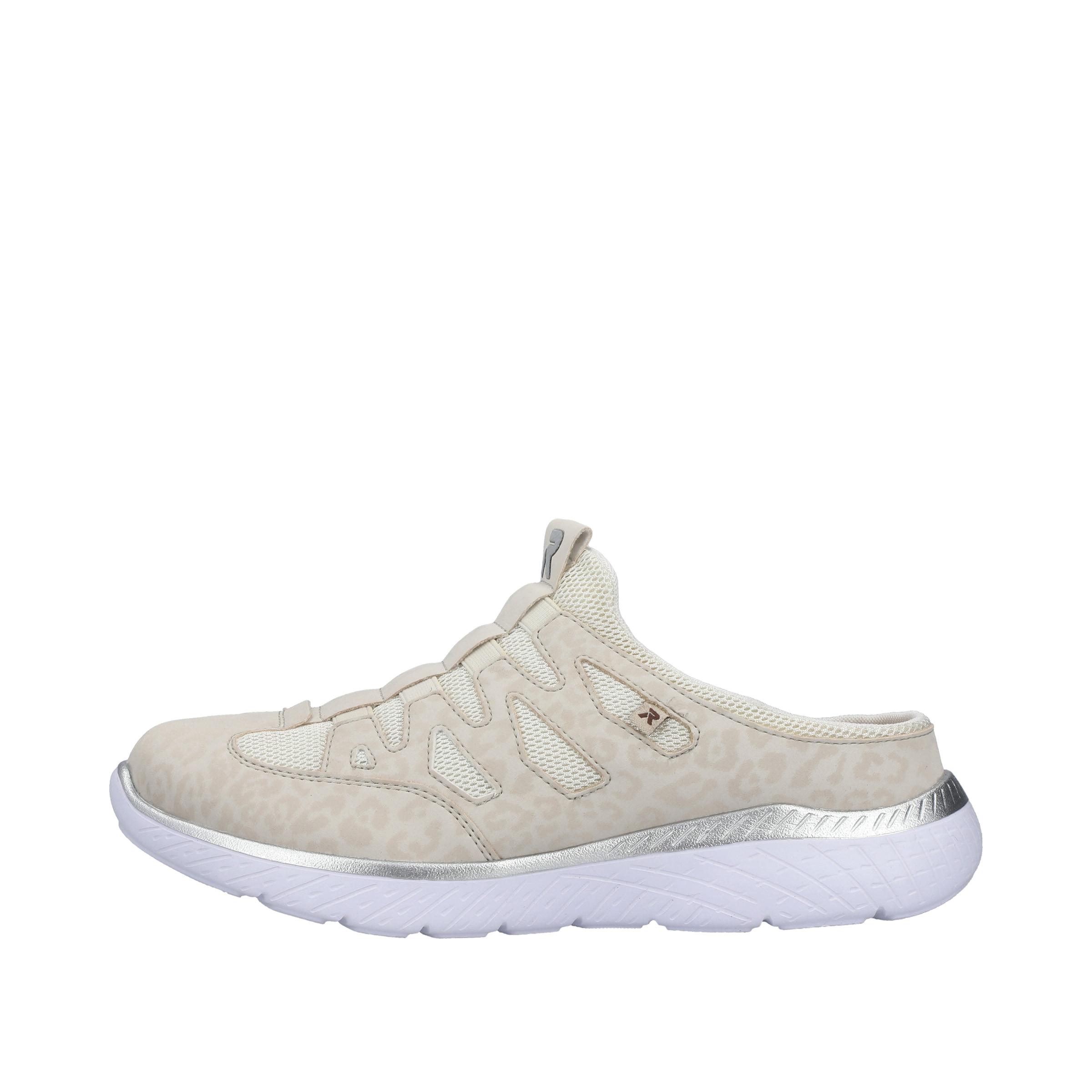 Rieker Sport Clogs in Beige: front