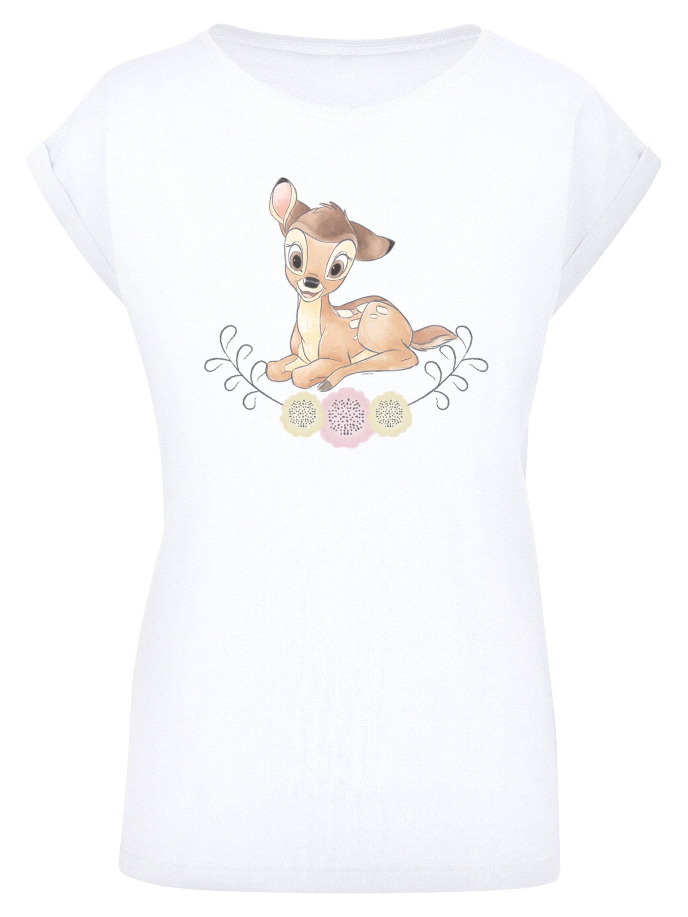 T-shirt F4NT4STIC en blanc : devant