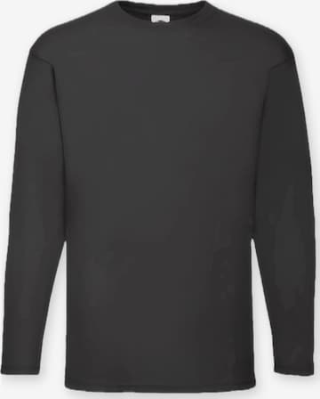 Sweat-shirt FRUIT OF THE LOOM en noir : devant