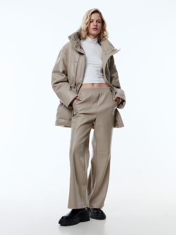 EDITED Wide leg Pants 'Floriane' in Beige