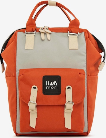 Sac à langer Bagmori en orange : devant
