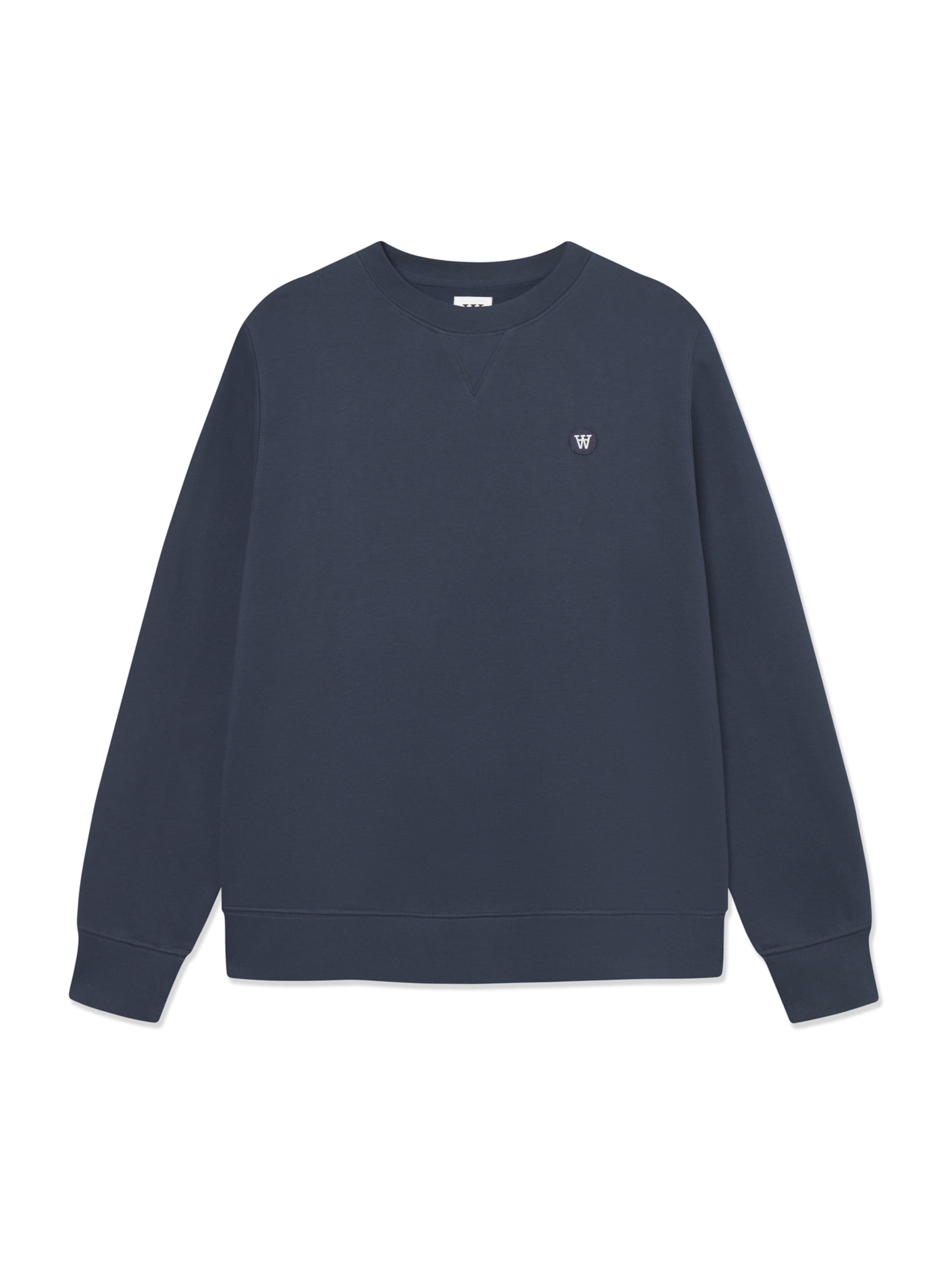 Sweat-shirt 'WWTye' WOOD WOOD en gris : devant