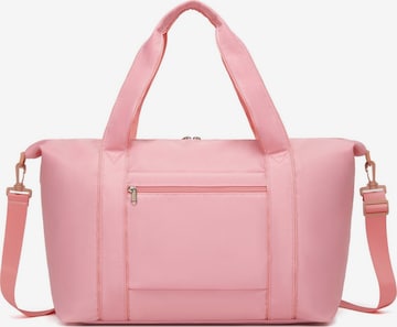 Kono Travel Bag in Pink: front